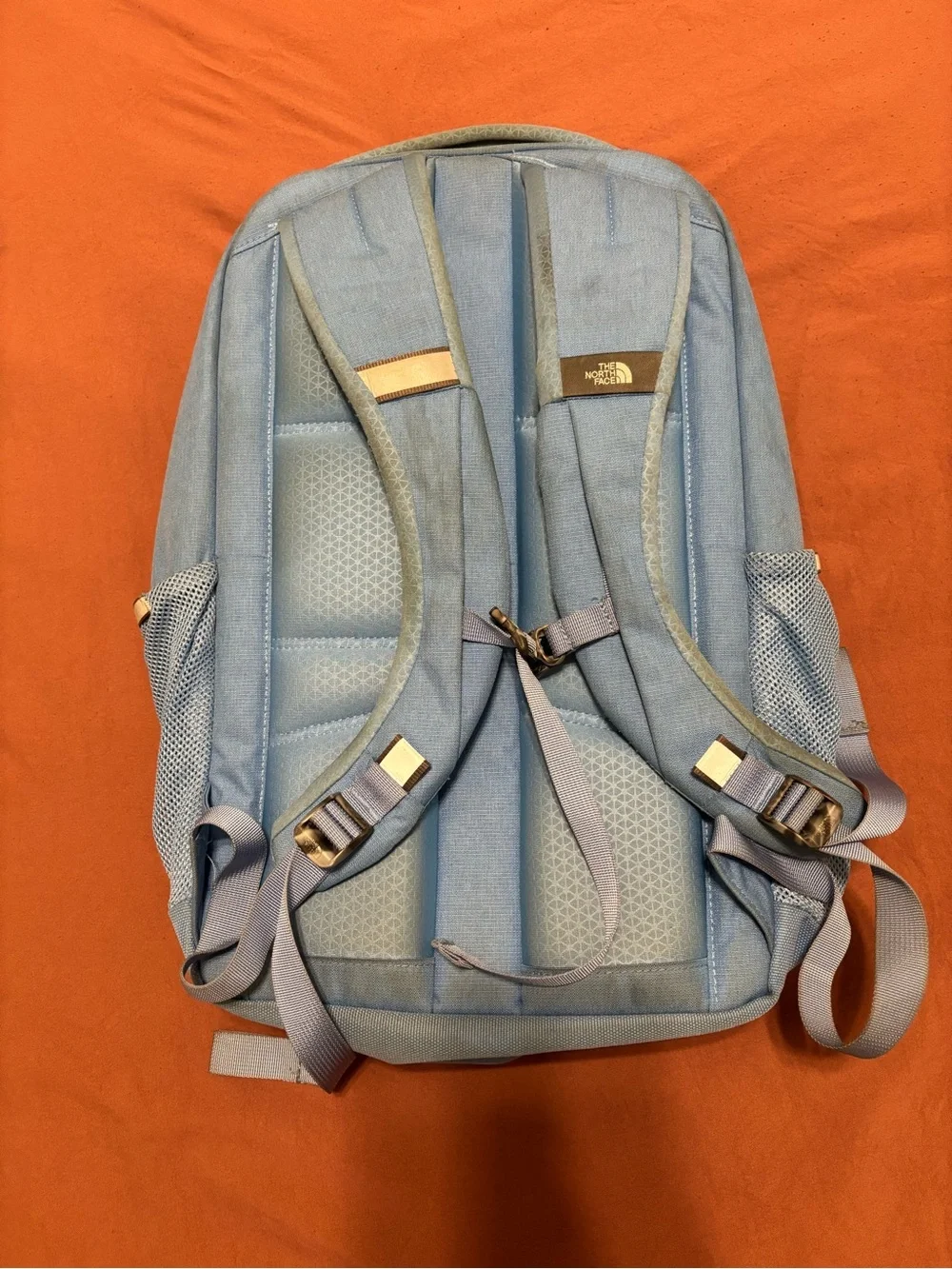 The North Face Vault Backpack in Light Blue